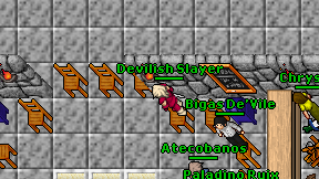 Devilish Slayer on screen