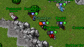 Ghaster on screen