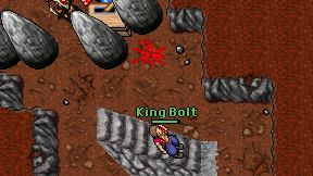 King Bolt on screen