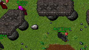 Azi'Tard on screen
