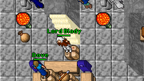 Lord Blady on screen