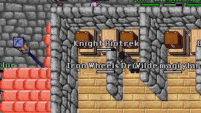 Knight Piotrek on screen