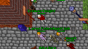 Iceman Knight on screen