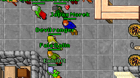 Devil ranger on screen