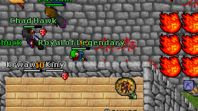 Royal of Legendary on screen