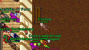 Eloton on screen