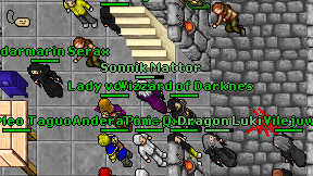 Lady volcanic on screen