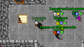 Lunede on screen