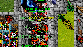 Coffinfeeder on screen