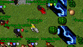 Torteja on screen