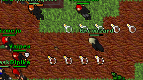 Orc wizard on screen
