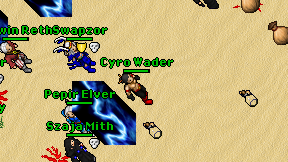 Cyro Wader on screen