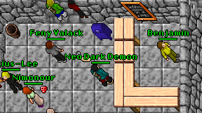 Neo Dark Demon on screen