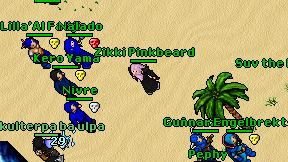 Zikki Pinkbeard on screen
