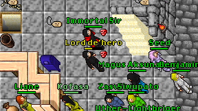 Lord de'hero on screen