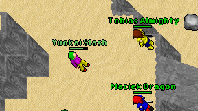 Yuokai Slash on screen