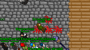 Irongrim on screen