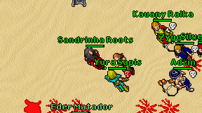 Sandrinha Roots on screen