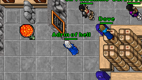 Adrin of hell on screen