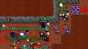 Dark Windz on screen