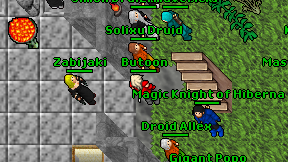 Butoon on screen