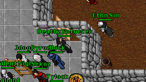 Deathz Enforcer on screen