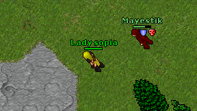 Lady sopia on screen