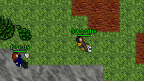 Swordis on screen