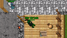 Sir Uriah on screen