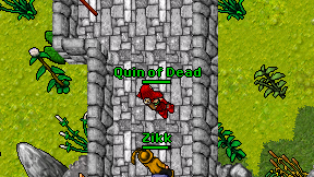 Quin of Dead on screen