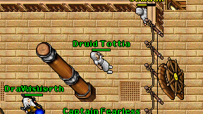 Druid Tottia on screen