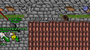 Prince Waffe on screen