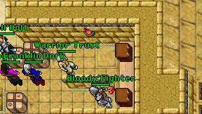 Bloody'Fighter on screen