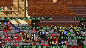 Lady Devil Jorge on screen