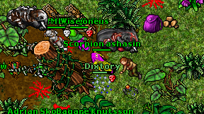 Scorpion ashasin on screen