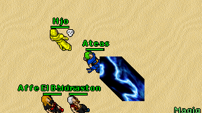 Ateas on screen