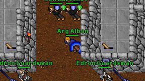 Arg Alban on screen