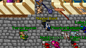 Mayor Dorl on screen