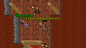 Tidus Demonheart on screen