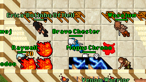 Brave Chester on screen