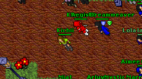 Kichii on screen