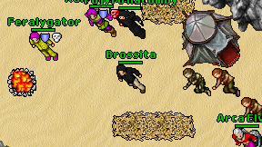Brossita on screen