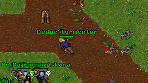 Dodge'Tormentor on screen