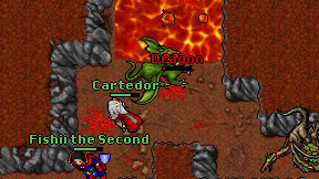 Cartedor on screen
