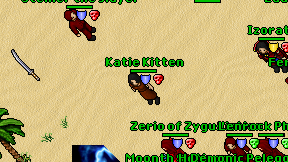 Katie Kitten on screen