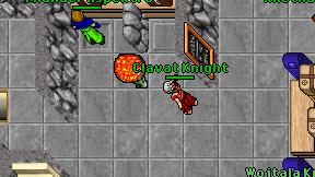 Clavat Knight on screen