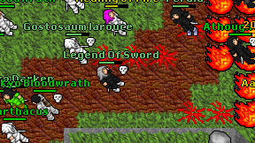 Legend Of Sword on screen