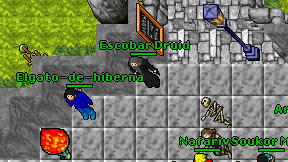 Escobar Druid on screen