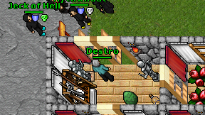 Destro on screen