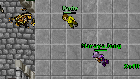 Dode on screen